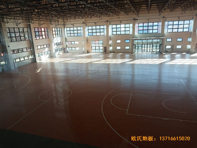 內(nèi)蒙全民健身活動中心運(yùn)動地板安裝案例5